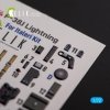 Kelik K72174 Р-38J Lightning - interior 3D decals for Italeri/Academy kit (1/72)